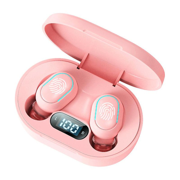 M1 Bluetooth 5.2 In-ear trådløst headset Low Game Latency Vandtæt Pink