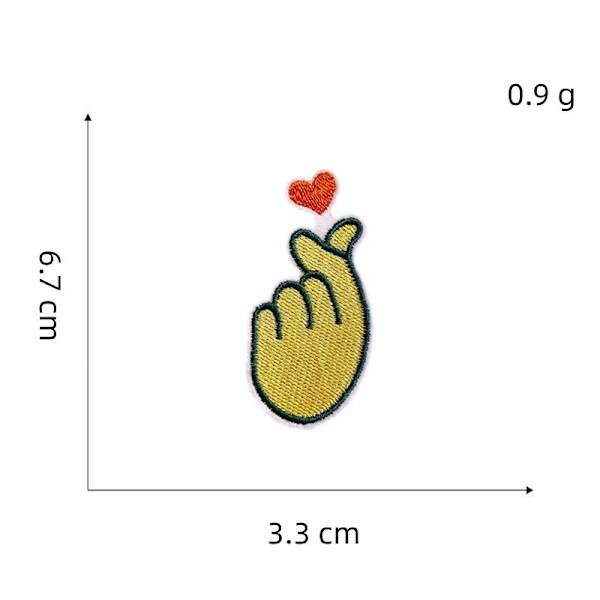 Sæt med 12 badges til tasker, tøj og tilbehør. Planet badge