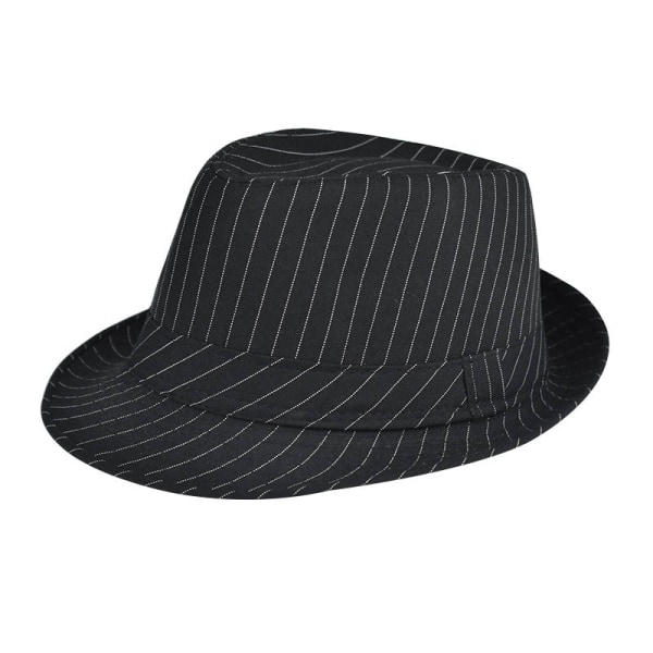 Mode chapeau haut de forme homme anglais gentleman chapeaux femmes printemps été day casual rayures jazz chapeaux homme et femme pass