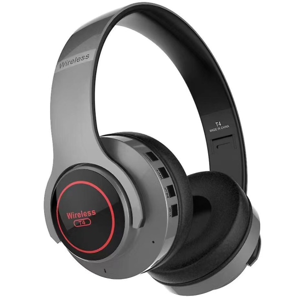 Bluetooth-hodesett Ohpa T4 In Ear Noise Cancelling Grå