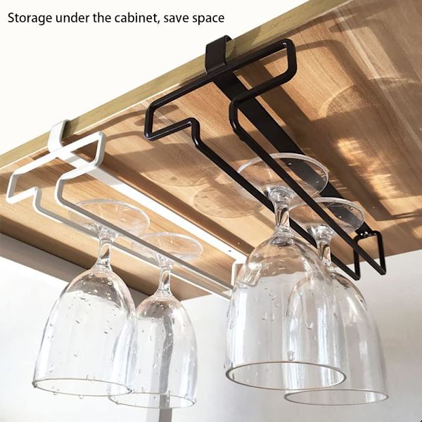 Lasitelineet, 2 kpl Ripustettava lasiteline Stemware Hangi