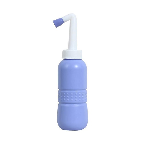 Bärbar Bidé Rese Bidé Flaska Sprayflaska För Damer Man Barn Gravida kvinnor Personlig hygien (blå)