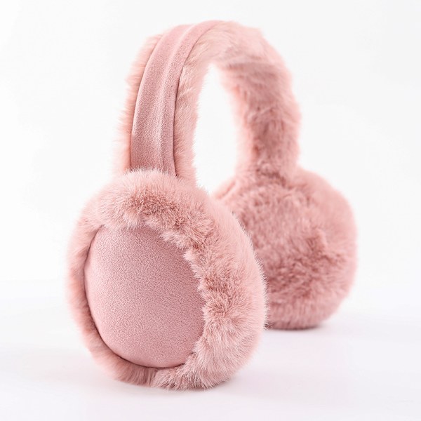 Sort efterår vinter unisex søde ørevarmer varm plys one piece ge