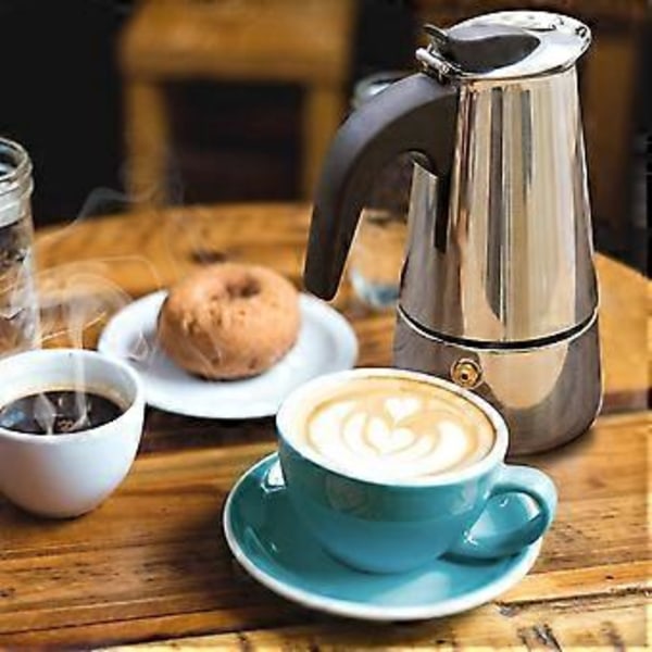 Laget for kjennere, espressokoker med overlegen smak som vekker sansene dine (4/6/10 kopper)