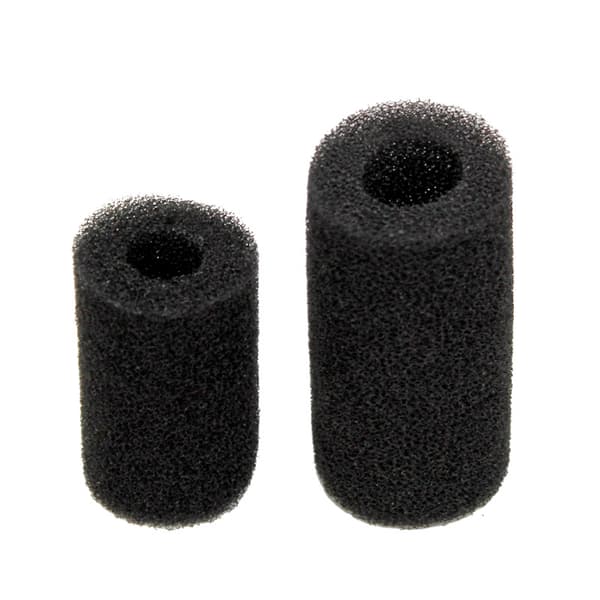 3-pack, förfiltrerade akvariesvampar, svarta