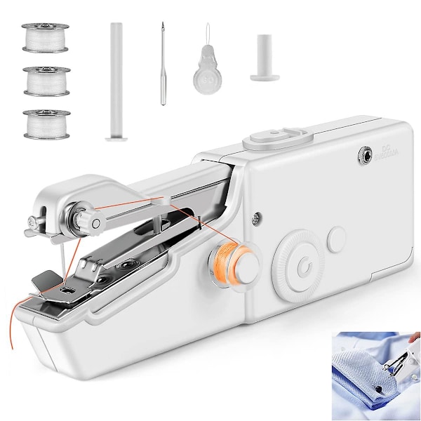 Sewing Machin, Mini Sewing Machine Handheld, Cordless Portable Electric Sewing Machine With Sewing Accessories