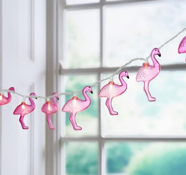 3m ulkoilma Flamingo-valosarja 20 min hehkulampulla