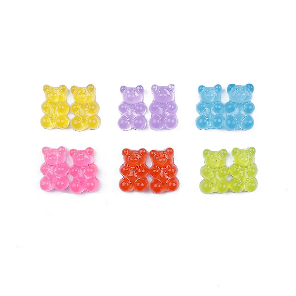 Diy Boxed Resin Resin Smyckestillbehör Set