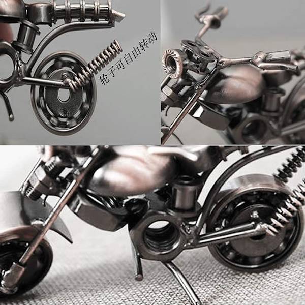 Motorcykelmodel, Jern Motorcykelmodel, Retro Kreativ Jern Moto