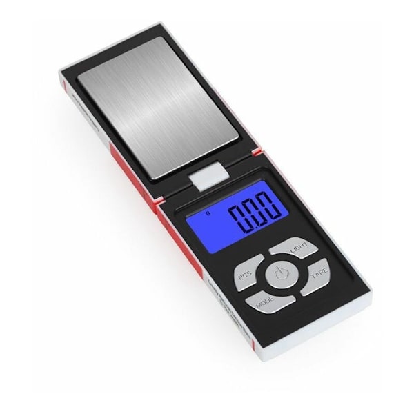 Digital våg LCD-display Bärbar Mini fickvåg Hög