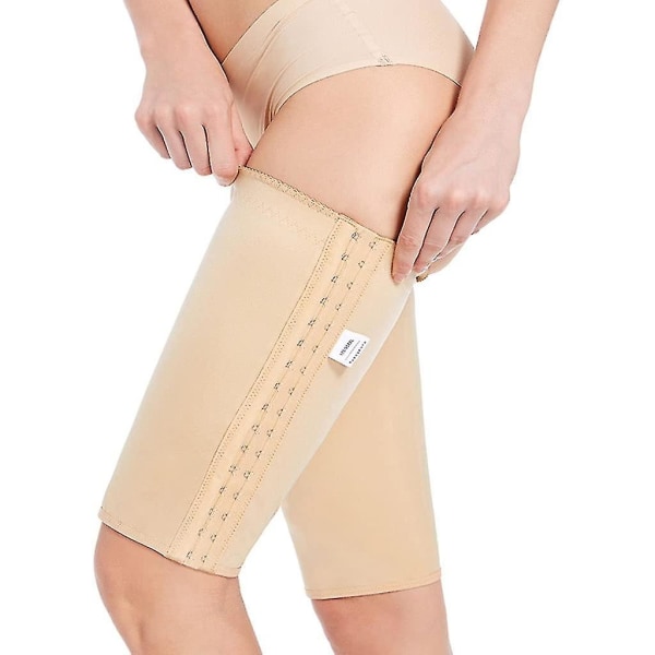 Women Thigh Slimmer Leg Compression Sleeves Slimming Thigh Wraps Body Shaper S Skin Color