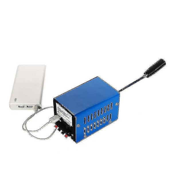 Højtydende Dynamo-oplader Bærbar Nødstrømshåndkraft Håndsving USB-opladning Nødredning Håndsvinggenerator