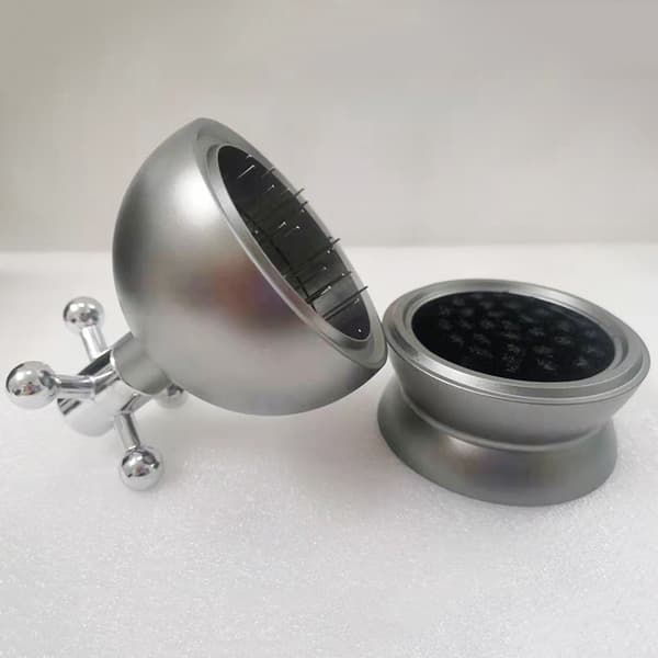 1 stk. pulverkaffedispenser, 58 mm nåleespresso, duplex rullende