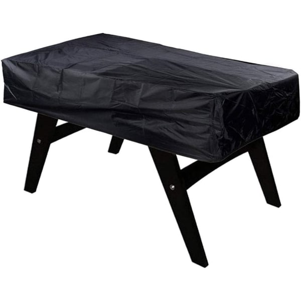 Housse de table de baby-foot, extérieur étanche à la poussière rektangulaire chaise de café de patio Billard Soccer Cover 420D Oxford tissu