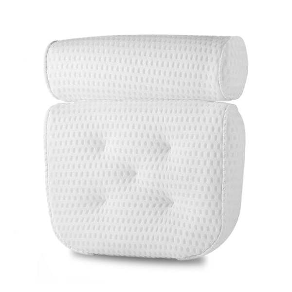 4D badkarskudde universell duschdyna 37x32cm med 7 kraftfulla