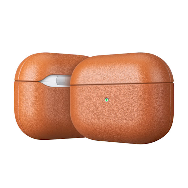 Læderetui Kompatibelt med Apple AirPods3 - Håndlavet med Ægte Læder - Beskyttende AirPods Cover - AirPods Læder Etui Cover