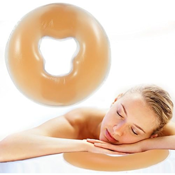 Pehmeä Silikoninen Kasvohierontapääntuki Rentoutumiseen ja Spa-hoitoon
