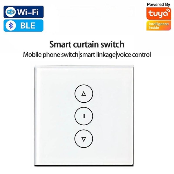 Tuya Zigbee/wifi Bluetooth Smart Gardinbrytare Rullgardiner Shutter Touch
