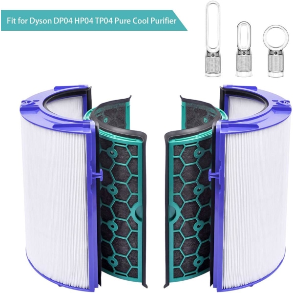 Filter för Dyson HP04/ TP04/ DP04 Pure Hot Cool Air Purifier Acce