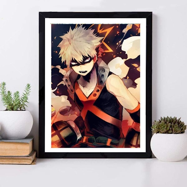 My Hero Academia Diamond Art 5D timanttimaalaus DIY-maalaussarja 12 x 16 tuumaa