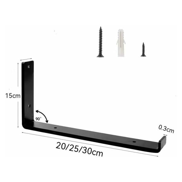 Hyldebeslag [4 stk.] til stuebord, 20 cm