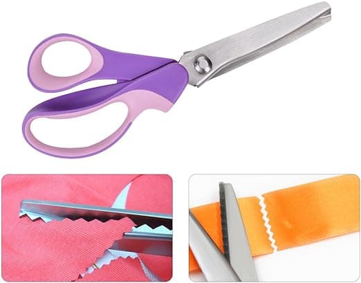 Pinking Saks 23,5 cm Professionelle Saks i Rustfrit Stål