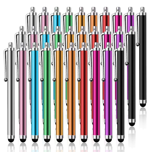 Styluspenna 10-pack för universell pekskärm kapacitiv stylus（30 st）