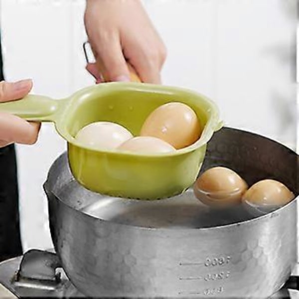 Köksdurkslag Skål Set 2 i 1 Frukt Grönsak Tvätt Mat Sil Korg för Pasta Spaghetti och Sallader Green