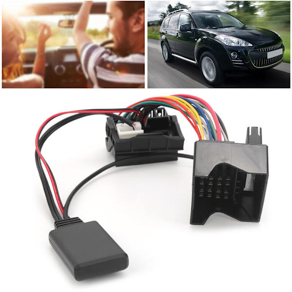 Bluetooth 5.0 AUX-IN-billadapterkabel för Citroen C2/ C3/