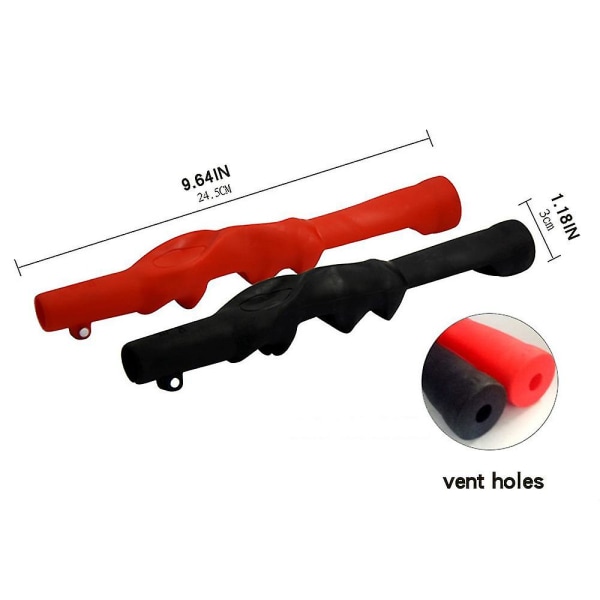 1 stk Golf Swing Grip Trainer Golf Swing Grip Corrector Treningshjelpemiddel Putter Grip Høyrehendt Myk Gummigrep Golfkølle