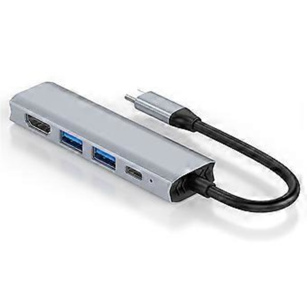 RYRA 4-i-1 USB 3.0 Type-C Hub til HDMI Adapter 4K PD100W USB C Hub 3.0 til MacBook