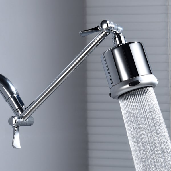 Kobber brusebad bruser forbindelsesstang bruserdyse justering