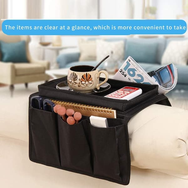 Sofa Armrest Organizer, Sofa Remote Control Holder Couch Oxford C