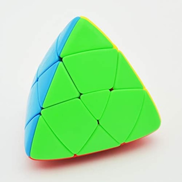 Klistremerkeløs Mastermorphix 3X3 Magic Cube Master pyramorphix Puzzl