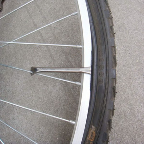 3 stk cykel dæk afmontering værktøj cykel dæk afmontering værktøj dæk ske jern afmontering værktøj, sølv