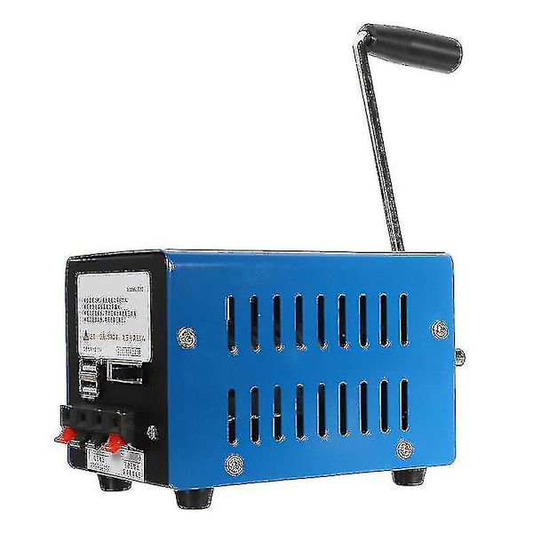 Højtydende Dynamo-oplader Bærbar Nødstrømshåndkraft Håndsving USB-opladning Nødredning Håndsvinggenerator