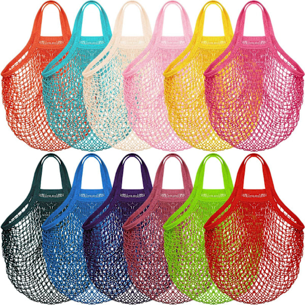 Shopper netindkøbspose (12 stk.)