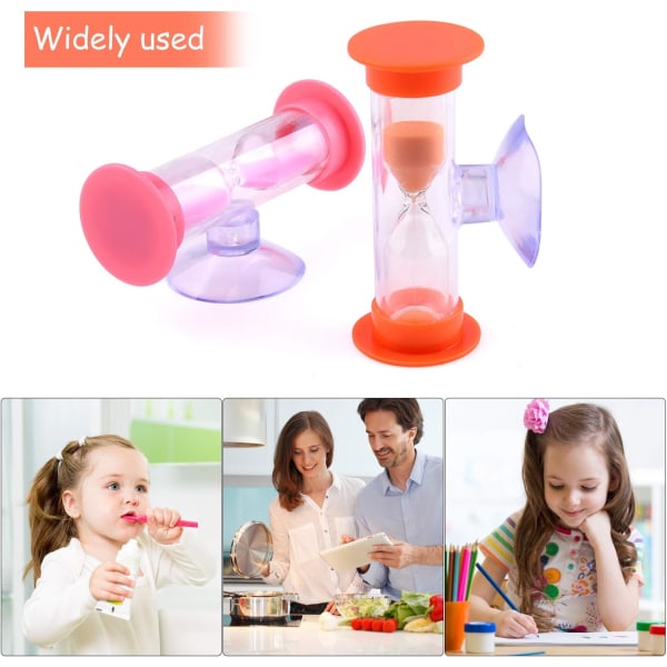 Timglas med sugkopp Timglas Timer för spel, matlagning, till