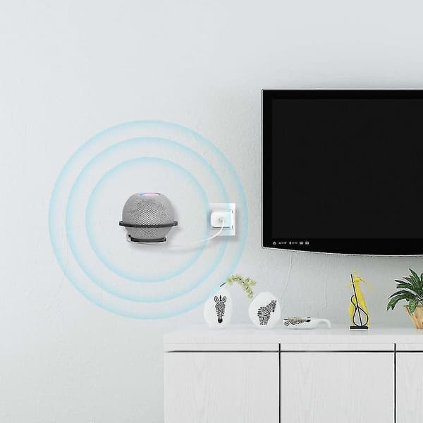 Lämpligt Apple Homepod Mini Audiofäste Apple Audiofäste Väggfäste - vit