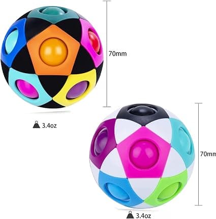 Rainbow Magic Balls - Magic Balls för vuxna och barn (2-pack)