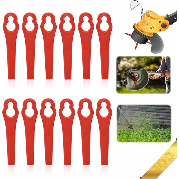 Reserveplastkniver, 100 stk. Plastkniver Kunst