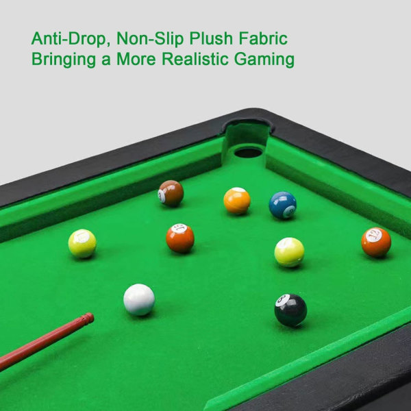 Mini Poolbordsspel Biljardbord Poolbord Set