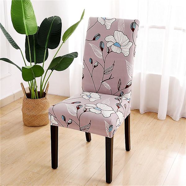 Stretch Modern Dining Chair Covers Chair Protector Avtagbar Mjuk Spandex Matstol Överdrag（3）