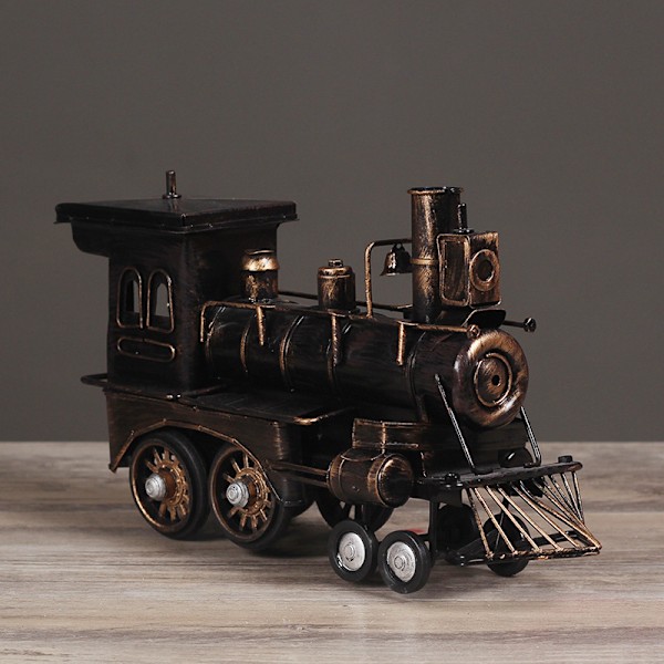 Diecast modell lokomotiv klassisk lokomotiv samleobjekt modell tog