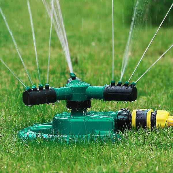Trädgårdssprinklersystem, grässprinkler, roterande bevattningssystem