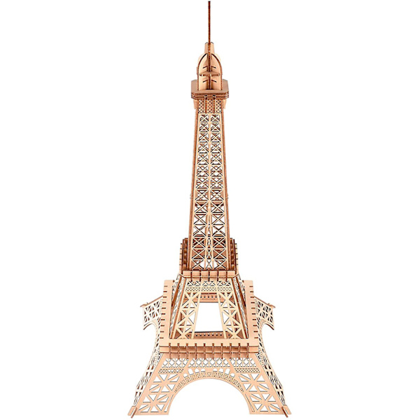 Eiffel-torni 3D-puinen palapeli lapsille ja aikuisille 23 tuumaa (58 cm) koottu aivopähkinä rakennuspalikat