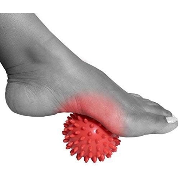 Spiky til dybdegående vævsmassage i ryggen, fodmassager, plantar fasciitis