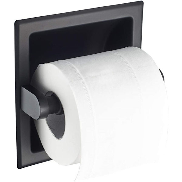 Rullatelinepidin, ruostumaton teräs, upotettu wc-paperiteline