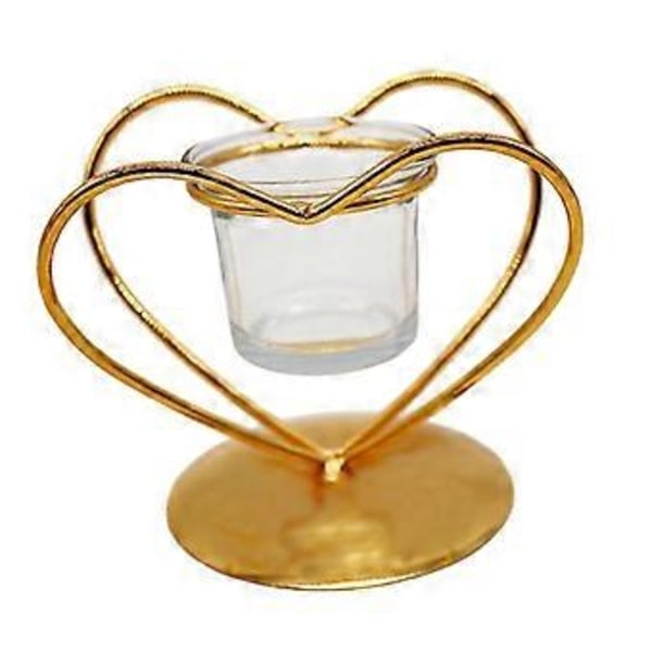 Geometrisk Lysestake Tealight Holder for Bryllupsfest Hjemmeinnredning (B) B