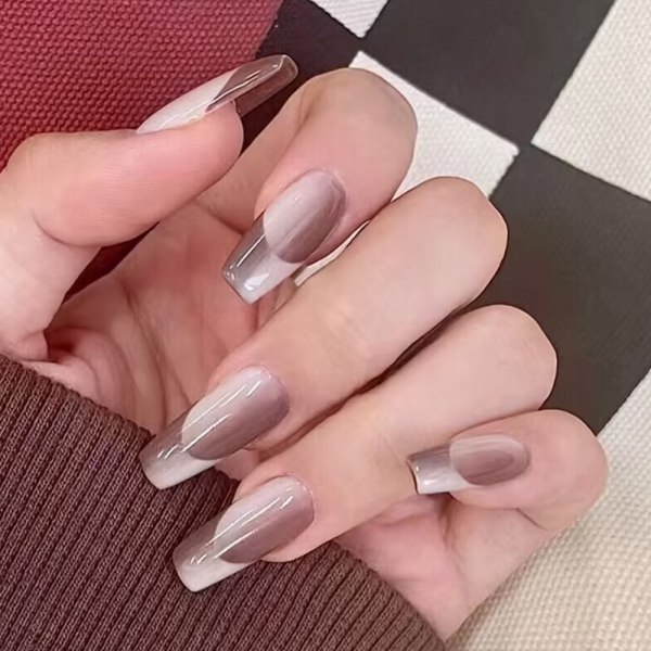 Konstgjorda naglar falska naglar klistermärken manikyr nagelset